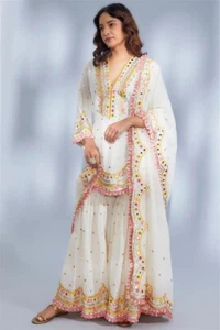 Pakistani Dress Salwar Kameez Ready To Wear Suits Indian Wedding Party Bollywood - Picture 1 of 5