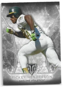 2015 Topps Triple Threads Base Ricky Henderson #74 - Picture 1 of 1