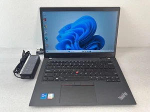 Lenovo Thinkpad T14s Gen2 11th Gen i7-1185G7 3.00GHz 16GB 256GB Win11P IRIS #4 - Picture 1 of 10