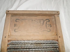 Vintage BUSY BEE #16 2-Sided Washboard - Picture 1 of 3