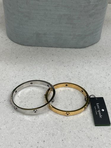 Bracciale con cerniera borchie Kate Spade Spot The Spade KE759 (a scelta) nuovo con etichette