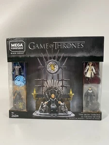 Mega Construx Game Of Thrones Black Series The Iron Throne Building 260 pcs NEW - Picture 1 of 5