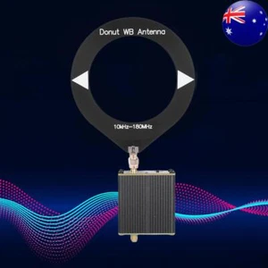 Donut Broadband Antenna Frequency 10kHz-180MHz Donut Antenna for All Radios - Zdjęcie 1 z 12
