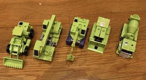 Transformers Devastator Collection Lot 5 1984 G1 Construction Accessories - Picture 1 of 10