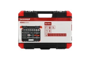 GEDORE Red R69013024 Juego de llaves de vaso 1/2" 10-32mm 24 piezas - Imagen 1 de 9