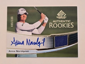 2024 SP Game Used Authentic Rookies /599 Anna Nordqvist #120 Rookie Auto RC - Picture 1 of 2