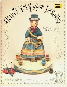 VTG Tole Painting Book : Heidi's Folk Art Designs Vol 1 - Heidi England SIGNED - Picture 1 of 11