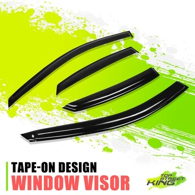 烟熏亚克力遮阳板耐候雨罩适用于铃木 Forenza 04-08 — 第 1/4 张图片