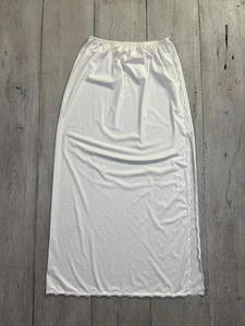 Gonna lunga vintage Vanity Fair slip dettaglio pizzo taglia media LL - Foto 1 di 8