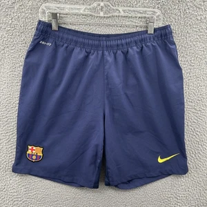 FC Barcelona Shorts Herren Large blau Nike Dri Fit Fußball Football Sportfutter - Bild 1 von 16