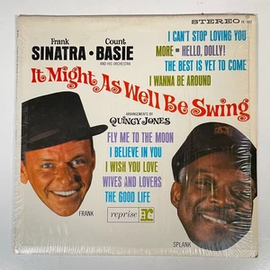 FRANK SINATRA & COUNT BASIE It Might As Well Be Swing Vinyl LP in SHRINK VG+ - Picture 1 of 4