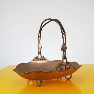 cestino vintage placcato argento - Imagen 1 de 9