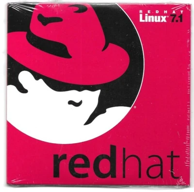 Red Hat Linux 7.1 Operating System CD Factory Sealed Brand New - Image 1 of 3