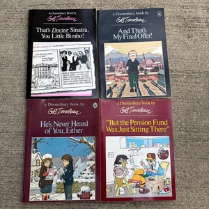 GB Trudeau Konvolut 4 Doonesbury Taschenbücher sehr gut 1979, 1980, 1981, 1986 - Bild 1 von 11
