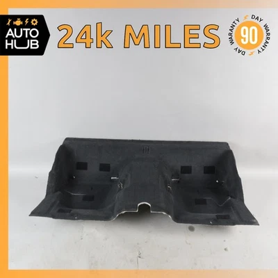 Alfombrilla de asiento inferior trasera negra OEM 24k 17-19 Porsche 991 911 Carrera 4S Foto 1 de 4
