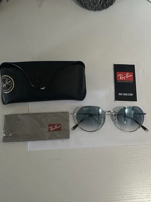 Gafas de sol Ray-Ban RB3565 unisex Jack plateadas azules grises degradados Foto 1 de 4
