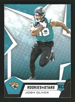Josh Oliver 2019 Panini Rookies & Stars #186 Jacksonville Jaguars - Image 1 of 2