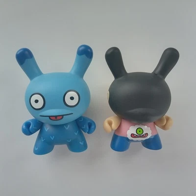 Kidrobot: David Horvath Dunny 3" Vinyl Art Figure 2005 2-Faced Series uglydoll - Image 1 of 2