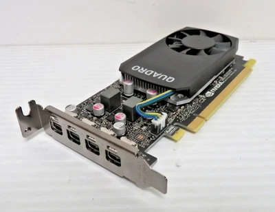 Dell NVIDIA Quadro P1000 4GB GDDR5 x4 Mini DP Graphics P0P1J R27V4 - Image 1 of 3