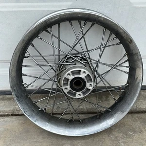 2012 Harley Davidson Heritage Softtail Classic Spoke Rear Wheel 16X3 - Picture 1 of 6