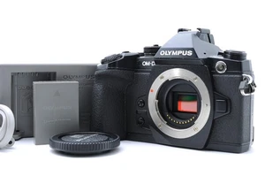 Near Mint Olympus OM-D E-M1 16.3MP Digital Black Body w/ Charger Shutter 23861 - Picture 1 of 24