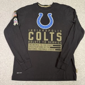 Camisa Nike Indianapolis Colts Para Hombre Mediana Saludo al Servicio Militar Manga Larga - Imagen 1 de 17