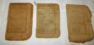 1795, 1797, 1799 Stafford's Almanack, T.& S. Green, New Haven - Picture 1 of 20