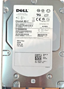 Dell Seagate 0R752K 600GB 10K RPM SAS 6Gb/s 3.5" HDD ST3600002SS w/ Caddy - Picture 1 of 1