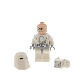 1x Lego Minifigure Star Wars Episode 4/5/6 Snowtrooper Backpack Helmet 75146 sw0764
