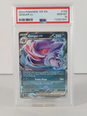 Gengar ex - Temporal Forces - #104 - Double Rare - PSA 10 - Image 1 of 2