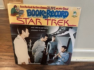 SEALED Star Trek Book & Record Set Crier in Emptiness LP Record Album Vinyl - Foto 1 di 2