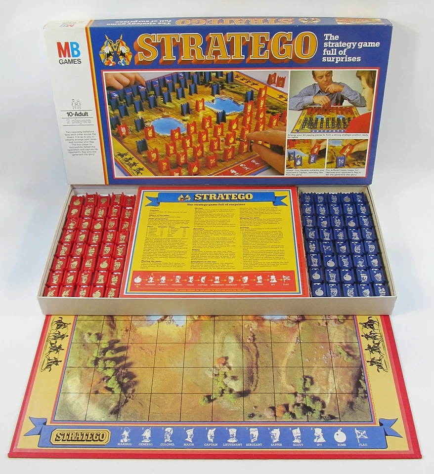 Vintage Stratego Strategy Board Game By MB Games 1982 Excellent Condition - Image 1 of 4