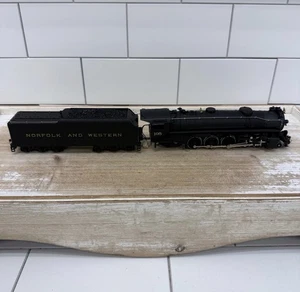Mehano Locomotive with Tender Norfolk & Western 105 DC HO - Tested & Works! - Picture 1 of 14