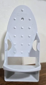 Rubbermaid Commercial Grade Iron Holder #2455 White Heat Resistant Wall Mount - Picture 1 of 11