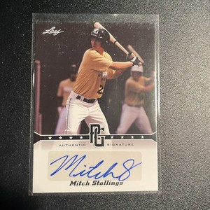 2013 Leaf Perfect Game Showcase Auto Mitch Stallings #A-MS1 Auto