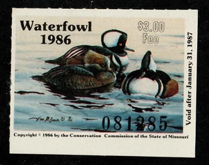 $3.00 Missouri State Duck MNH Free Shipping in the USA!! - Picture 1 of 1