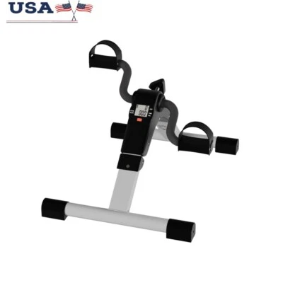 Ejercitador de pedales de bicicleta debajo del escritorio con resistencia ajustable y rastreador de calorías nuevo Foto 1 de 4