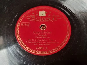 Rudi Schuricke - Capri Fischer/ Leise erklingen die Glocken vom Campanile 78 rpm - Bild 1 von 2