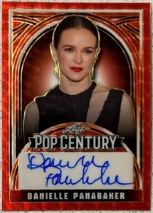 2024 LEAF METAL POP CENTURY DANIELLE PANABAKER AUTO RED FLOOD PRISMATIC 1/1 - Picture 1 of 1