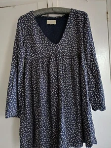 RALPH LAUREN DENIM & SUPPLY FLORAL LONG TUNIC TOP - SIZE XS - Picture 1 of 6