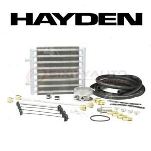 Hayden Engine Oil Cooler for 1967-1974 GMC C35 C3500 Pickup - Belts Cooling jv