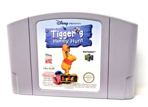 Tigger's Honey Hunt Winnie Pooh Nintendo 64 N64 PAL UK Cartridge - Picture 1 of 1