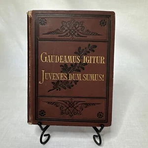 Allgemeines Deutsches Kommersbuch 1882 25th Anniviversary Edition Vintage Rare - Picture 1 of 8