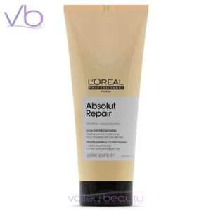 L'OREAL Absolut Repair Protein + Gold Quinoa Conditioner | Dry, Damaged Hair  - Picture 1 of 1