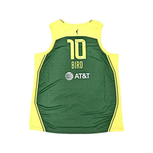 Sue Bird Storm Autographed Nike Explorer Edition Yellow/Green Jersey Steiner CX - Picture 1 of 3