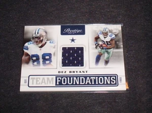 Camiseta usada Dez Bryant 2012 Panini Prestige Team Foundations #176/249  - Imagen 1 de 1