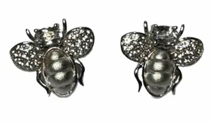 Honigbiene Ohrstecker Sterlingsilber großer Schmetterling Posten - Bild 1 von 11