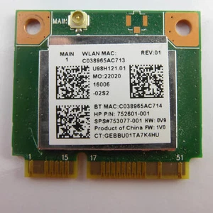 Realtek RTL8723DE PCI Express M.2 NGFF Mini PCI Express Bluetooth Modul 802.11b/ - Bild 1 von 2