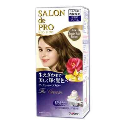 [DARIYA SALON de PRO] The Cream Hair Dye Color Kit (Gray Hair) 4GR SMOKY ASH BRN - Image 1 of 2