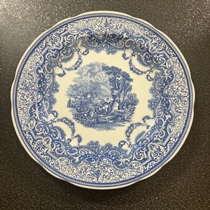 Spode Blue Room Collection Continental Views Plate England 10 1/2” - Picture 1 of 6